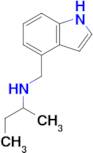 n-((1h-Indol-4-yl)methyl)butan-2-amine