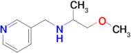 1-Methoxy-N-(pyridin-3-ylmethyl)propan-2-amine