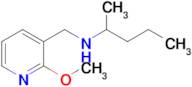 n-((2-Methoxypyridin-3-yl)methyl)pentan-2-amine