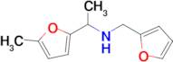 n-(Furan-2-ylmethyl)-1-(5-methylfuran-2-yl)ethan-1-amine