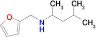 n-(Furan-2-ylmethyl)-4-methylpentan-2-amine