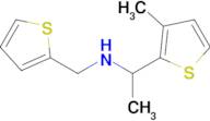 1-(3-Methylthiophen-2-yl)-N-(thiophen-2-ylmethyl)ethan-1-amine