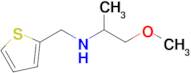 1-Methoxy-N-(thiophen-2-ylmethyl)propan-2-amine