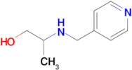 2-((Pyridin-4-ylmethyl)amino)propan-1-ol