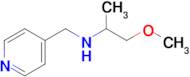 1-Methoxy-N-(pyridin-4-ylmethyl)propan-2-amine