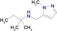 2-Methyl-N-((1-methyl-1h-pyrazol-5-yl)methyl)butan-2-amine