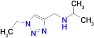 n-((1-Ethyl-1h-1,2,3-triazol-4-yl)methyl)propan-2-amine