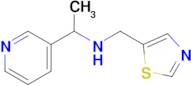 1-(Pyridin-3-yl)-N-(thiazol-5-ylmethyl)ethan-1-amine