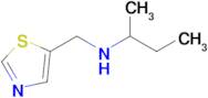 n-(Thiazol-5-ylmethyl)butan-2-amine