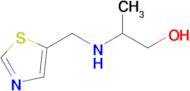 2-((Thiazol-5-ylmethyl)amino)propan-1-ol