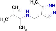 [(5-methyl-1H-pyrazol-4-yl)methyl](3-methylbutan-2-yl)amine