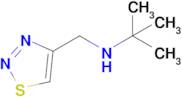 n-((1,2,3-Thiadiazol-4-yl)methyl)-2-methylpropan-2-amine