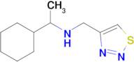 n-((1,2,3-Thiadiazol-4-yl)methyl)-1-cyclohexylethan-1-amine