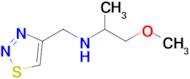 n-((1,2,3-Thiadiazol-4-yl)methyl)-1-methoxypropan-2-amine