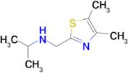 n-((4,5-Dimethylthiazol-2-yl)methyl)propan-2-amine