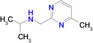 n-((4-Methylpyrimidin-2-yl)methyl)propan-2-amine