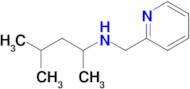 4-Methyl-N-(pyridin-2-ylmethyl)pentan-2-amine