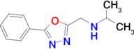 n-((5-Phenyl-1,3,4-oxadiazol-2-yl)methyl)propan-2-amine