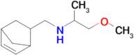 n-(Bicyclo[2.2.1]hept-5-en-2-ylmethyl)-1-methoxypropan-2-amine