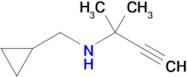 n-(Cyclopropylmethyl)-2-methylbut-3-yn-2-amine