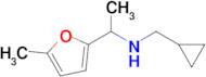 n-(Cyclopropylmethyl)-1-(5-methylfuran-2-yl)ethan-1-amine