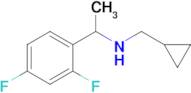 n-(Cyclopropylmethyl)-1-(2,4-difluorophenyl)ethan-1-amine