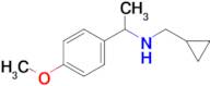 n-(Cyclopropylmethyl)-1-(4-methoxyphenyl)ethan-1-amine