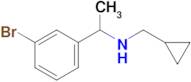 1-(3-Bromophenyl)-N-(cyclopropylmethyl)ethan-1-amine