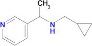 n-(Cyclopropylmethyl)-1-(pyridin-3-yl)ethan-1-amine