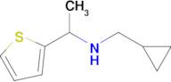 n-(Cyclopropylmethyl)-1-(thiophen-2-yl)ethan-1-amine