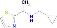 n-(Cyclopropylmethyl)-1-(thiazol-2-yl)ethan-1-amine