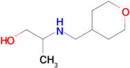 2-(((Tetrahydro-2h-pyran-4-yl)methyl)amino)propan-1-ol