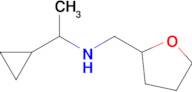 1-Cyclopropyl-N-((tetrahydrofuran-2-yl)methyl)ethan-1-amine