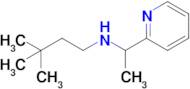 3,3-Dimethyl-N-(1-(pyridin-2-yl)ethyl)butan-1-amine