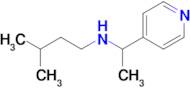 3-Methyl-N-(1-(pyridin-4-yl)ethyl)butan-1-amine