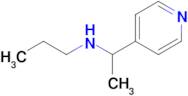 n-(1-(Pyridin-4-yl)ethyl)propan-1-amine