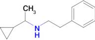 1-Cyclopropyl-N-phenethylethan-1-amine