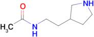 n-(2-(Pyrrolidin-3-yl)ethyl)acetamide