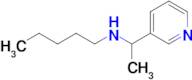 n-(1-(Pyridin-3-yl)ethyl)pentan-1-amine