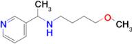 4-Methoxy-N-(1-(pyridin-3-yl)ethyl)butan-1-amine