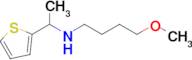 4-Methoxy-N-(1-(thiophen-2-yl)ethyl)butan-1-amine