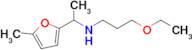 3-Ethoxy-N-(1-(5-methylfuran-2-yl)ethyl)propan-1-amine