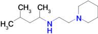 4-Methyl-N-(2-(piperidin-1-yl)ethyl)pentan-2-amine