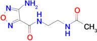 n-(2-Acetamidoethyl)-4-amino-1,2,5-oxadiazole-3-carboxamide