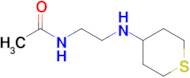 n-(2-((Tetrahydro-2h-thiopyran-4-yl)amino)ethyl)acetamide