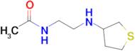 n-(2-((Tetrahydrothiophen-3-yl)amino)ethyl)acetamide