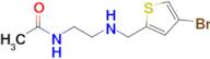 n-(2-(((4-Bromothiophen-2-yl)methyl)amino)ethyl)acetamide