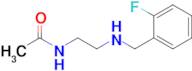 n-(2-((2-Fluorobenzyl)amino)ethyl)acetamide