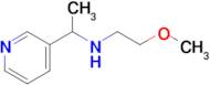 2-Methoxy-N-(1-(pyridin-3-yl)ethyl)ethan-1-amine