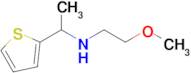 2-Methoxy-N-(1-(thiophen-2-yl)ethyl)ethan-1-amine